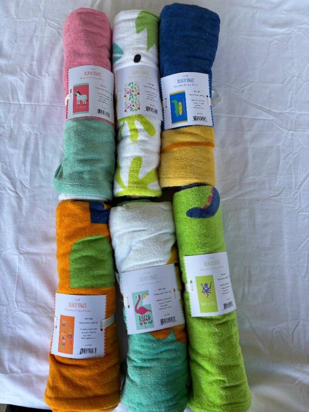 Beach Towels from Target  28x58"    6 cute designs to choose from NEW